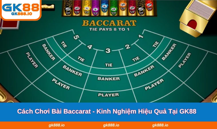 cách chơi bài Baccarat