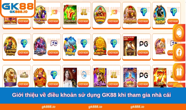 Điều Khoản Sử Dụng GK88 1 Giới thiệu về điều khoản sử dụng GK88 khi tham gia nhà cái