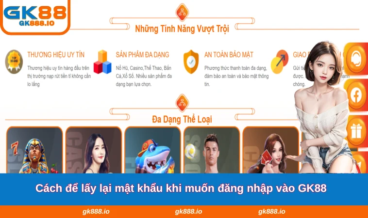 Home 34 Cách để lấy lại mật khẩu khi muốn đăng nhập vào GK88