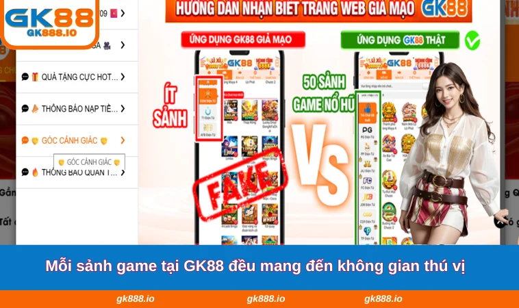 Home 30 Mỗi sảnh game tại GK88 đều mang đến không gian thú vị